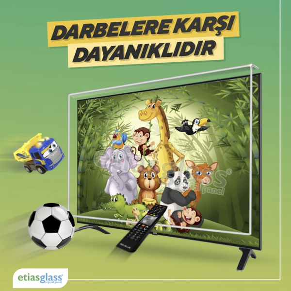 Etiasglass 55'' Tv Ekran Koruyucu / Ekran Koruma Paneli